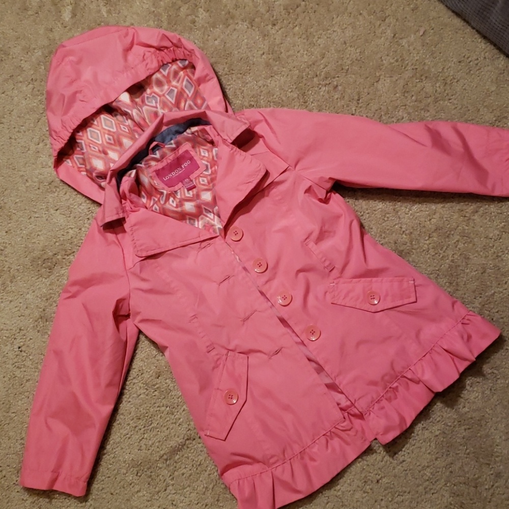 4/$25🌻  Girls London fog raincoat